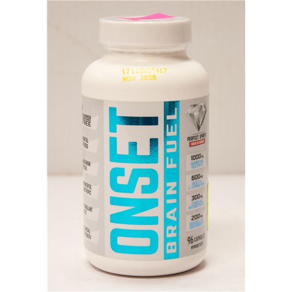 PERFECT SPORTS ONSET BRAIN FUEL 96 CAPSULES