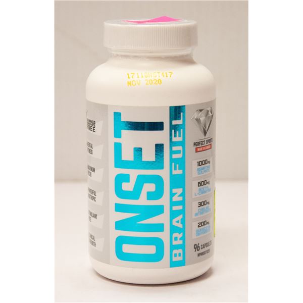 PERFECT SPORTS ONSET BRAIN FUEL 96 CAPSULES
