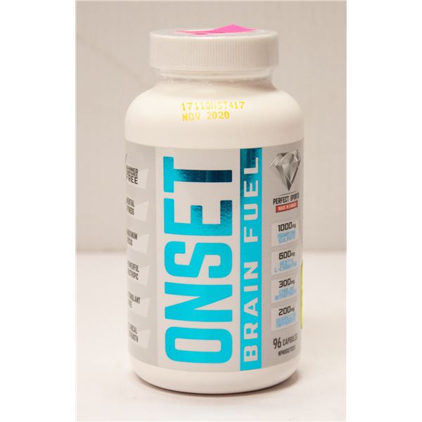 PERFECT SPORTS ONSET BRAIN FUEL 96 CAPSULES