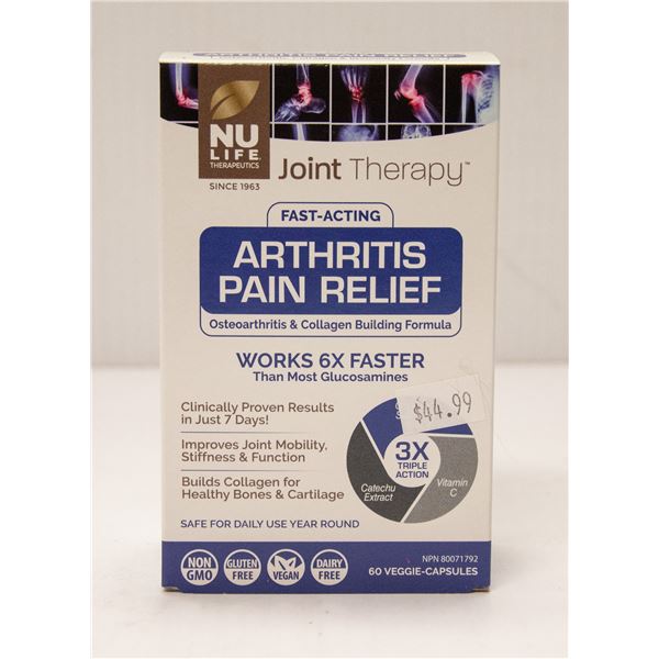 NU LIFE JOINT THERAPY FAST-ACTING ARTHRITIS PAIN