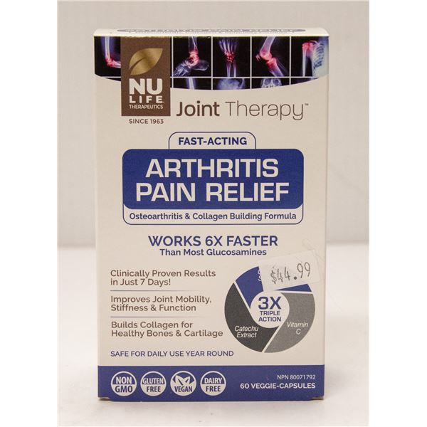 NU LIFE JOINT THERAPY FAST-ACTING ARTHRITIS PAIN
