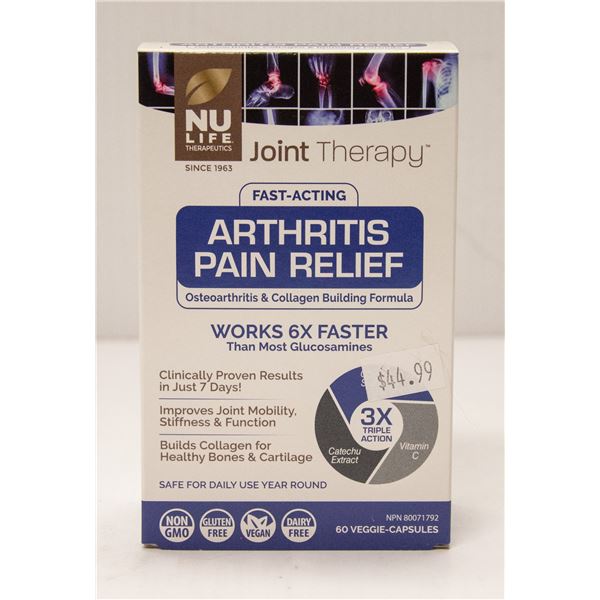 NU LIFE JOINT THERAPY FAST-ACTING ARTHRITIS PAIN