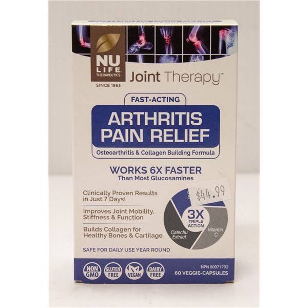 NU LIFE JOINT THERAPY FAST-ACTING ARTHRITIS PAIN