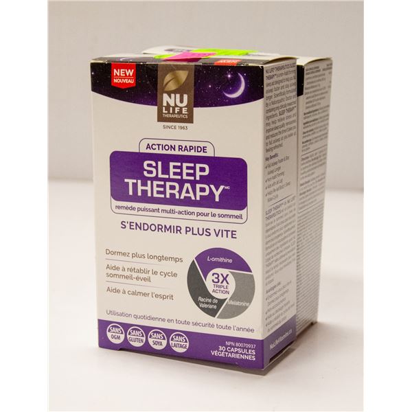 TWO BOXES OF NU LIFE SLEEP THERAPY POWERFUL MULTI