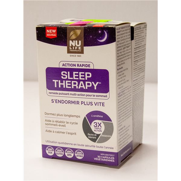 TWO BOXES OF NU LIFE SLEEP THERAPY POWERFUL MULTI