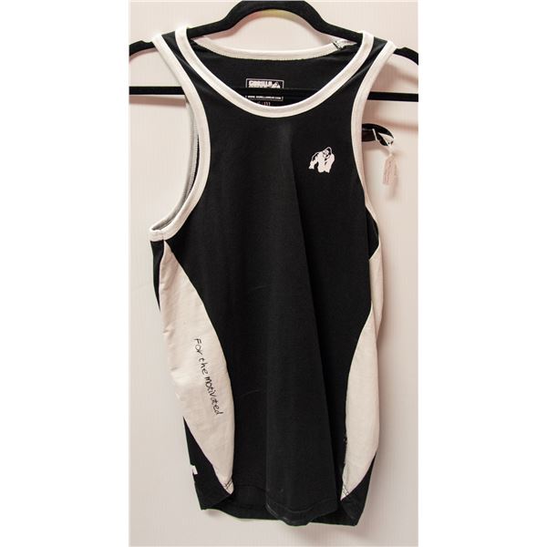 NEW GORILLAWEAR TOP SIZE S/M RETAIL $49.99