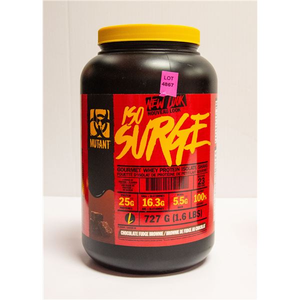 MUTANT ISO SURGE GOURMET WHEY PROTEIN ISOLATE
