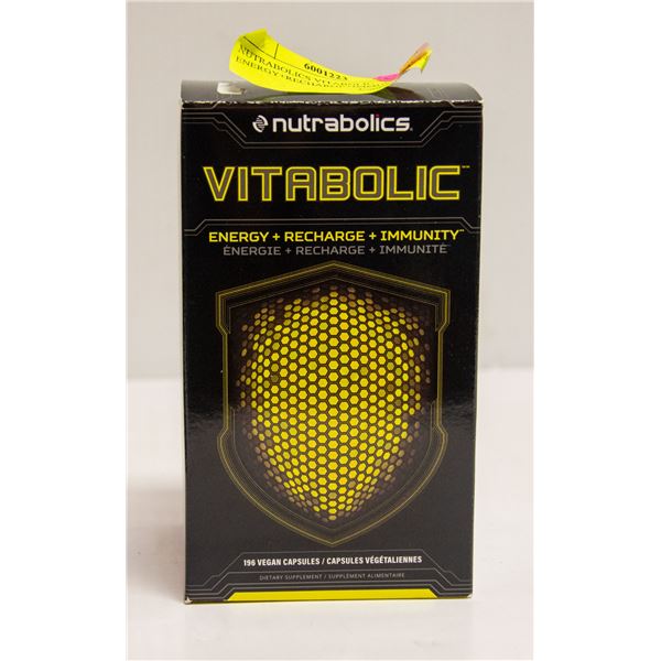 NUTRABOLICS VITABOLIC ENERGY+RECHARGE+IMMUNITY