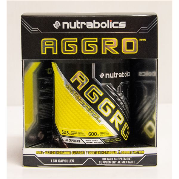 NUTRABOLICS AGGRO DUAL ACTION HORMONE SUPPORT