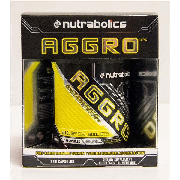 NUTRABOLICS AGGRO DUAL ACTION HORMONE SUPPORT