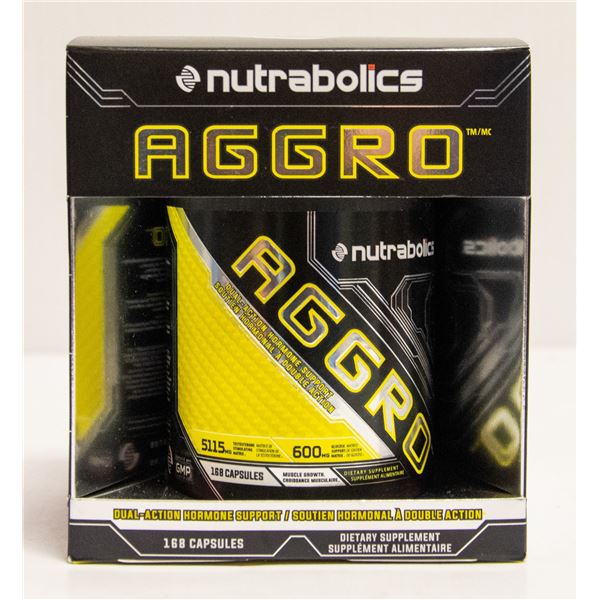 NUTRABOLICS AGGRO DUAL ACTION HORMONE SUPPORT