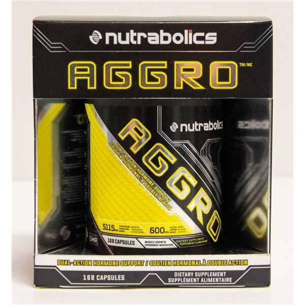 NUTRABOLICS AGGRO DUAL ACTION HORMONE SUPPORT