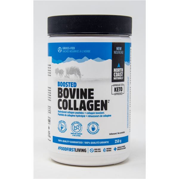 BOOSTED BOVINE COLLAGEN UNFLAVOURED 250G