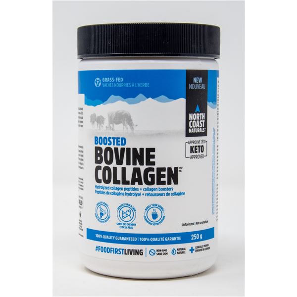 BOOSTED BOVINE COLLAGEN UNFLAVOURED 250G