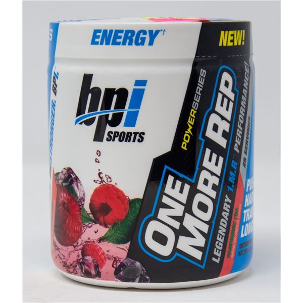BPI SPORTS POWER SERIES ONE MORE REP PRE-WORKOUT