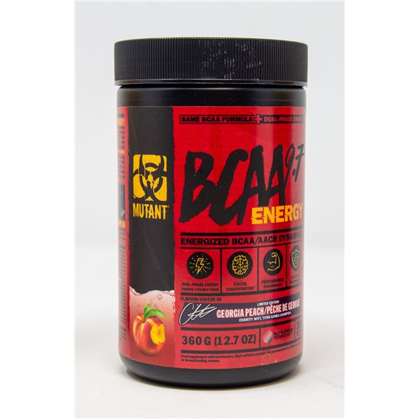 MUTANT BCAA 9.7 ENERGIZED BCAA GEORGIA PEACH