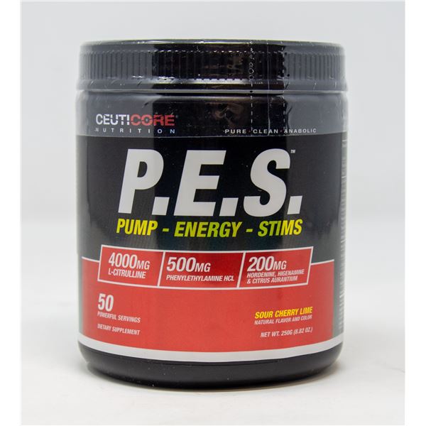 CEUTICORE P.E.S. PUMP-ENERGY-STIMS SOUR CHERRY