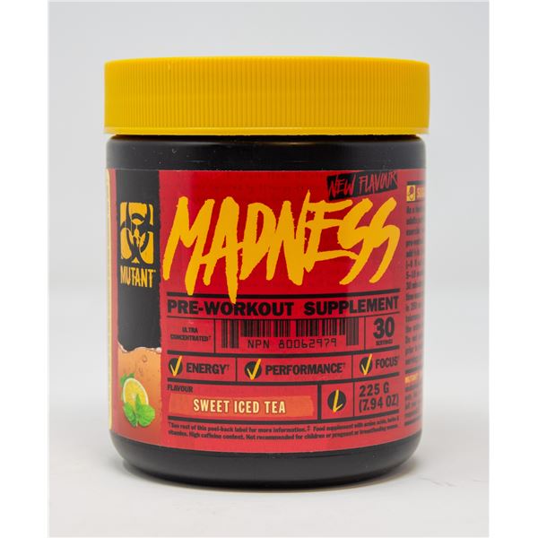 MUTANT MADNESS PRE-WORKOUT SUPPLEMENT SWEET
