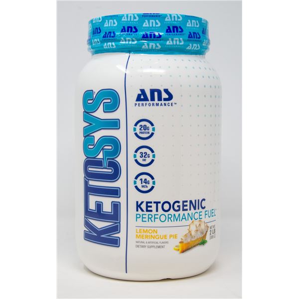 ANS KETOSYS KETOGENIC PERFORMANCE FUEL LEMON