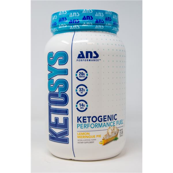 ANS KETOSYS KETOGENIC PERFORMANCE FUEL LEMON