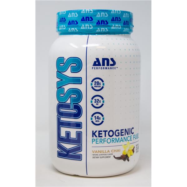 ANS KETOSYS KETOGENIC PERFORMANCE FUEL VANILLA