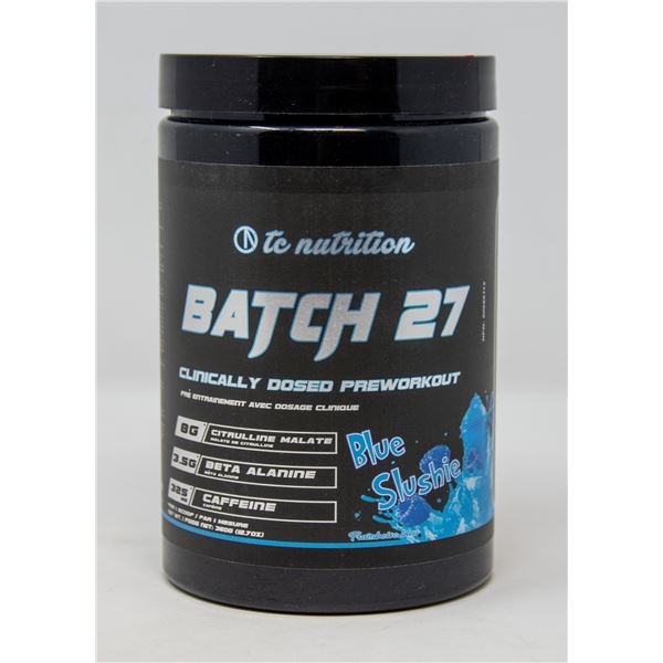 TC NUTRITION BATCH 27 CLINICALLY DOSED PRE-WORKOUT