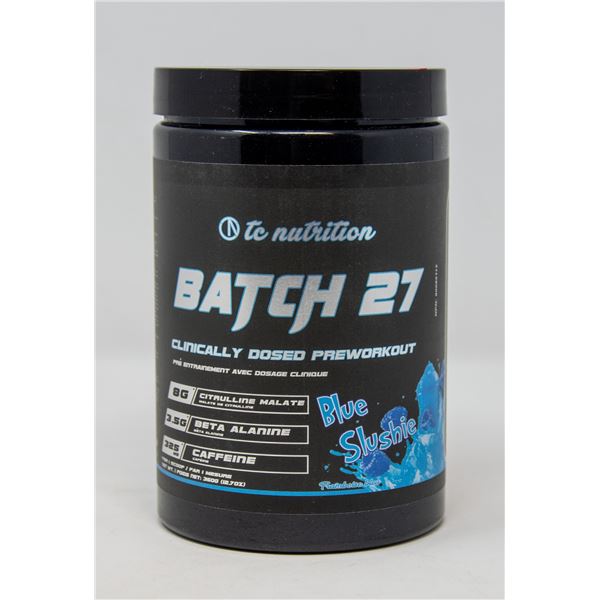 TC NUTRITION BATCH 27 CLINICALLY DOSED PRE-WORKOUT