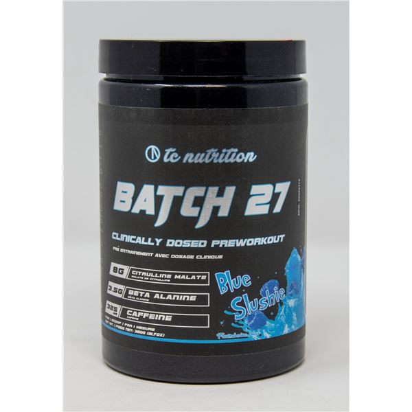 TC NUTRITION BATCH 27 CLINICALLY DOSED PRE-WORKOUT