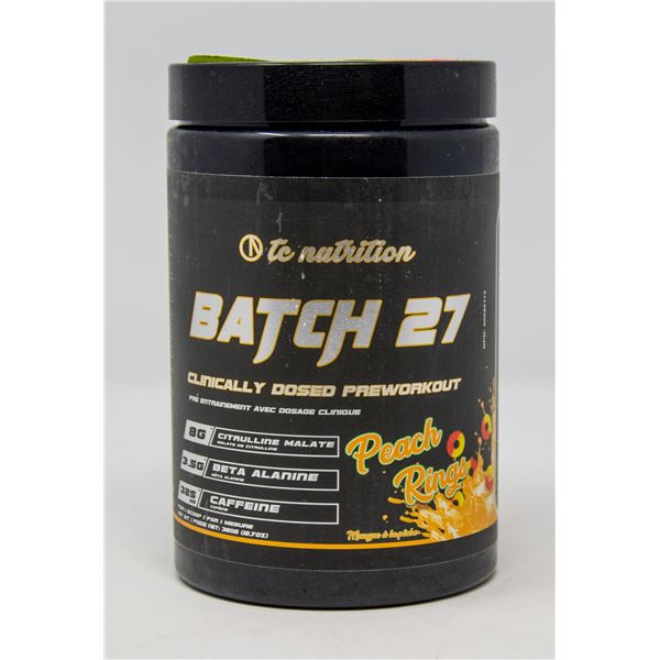 TC NUTRITION BATCH 27 CLINICALLY DOSED PRE-WORKOUT