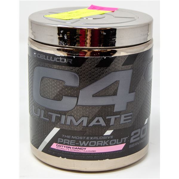 CELLUCOR C4 ULTIMATE THE MOST EXPLOSIVE PRE