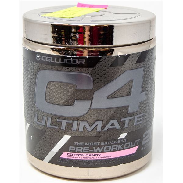 CELLUCOR C4 ULTIMATE THE MOST EXPLOSIVE PRE