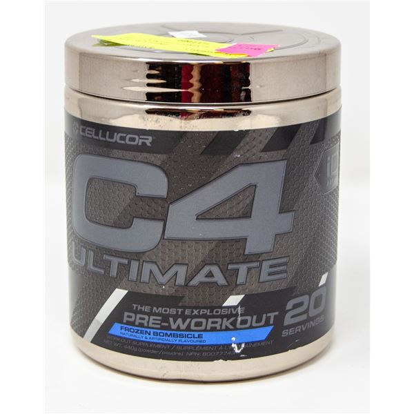 CELLUCOR C4 ULTIMATE THE MOST EXPLOSIVE PRE
