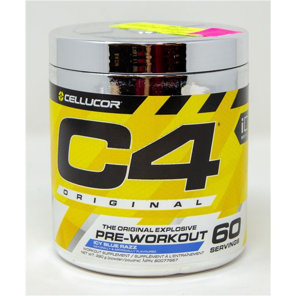 CELLUCOR C4 THE ORIGINAL EXPLOSIVE PRE-WORKOUT