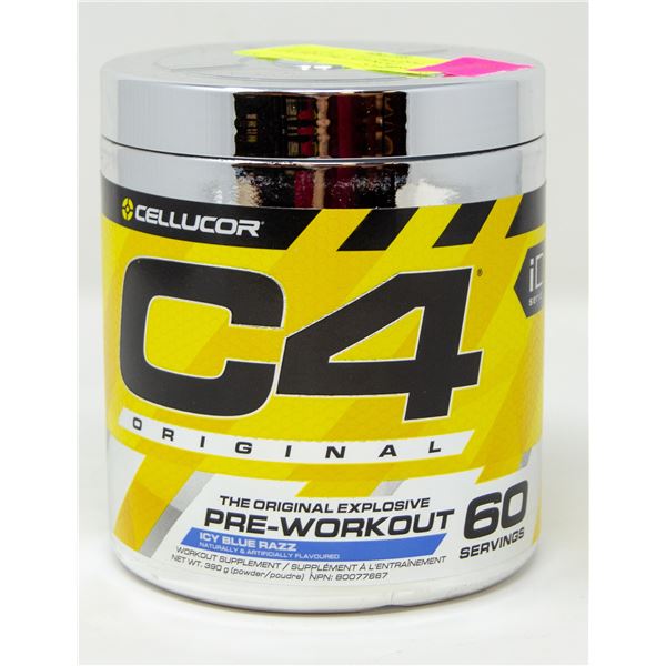 CELLUCOR C4 THE ORIGINAL EXPLOSIVE PRE-WORKOUT