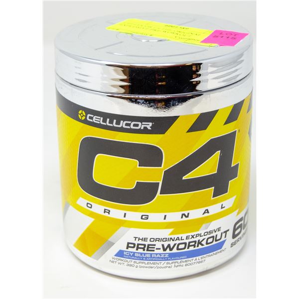 CELLUCOR C4 THE ORIGINAL EXPLOSIVE PRE-WORKOUT
