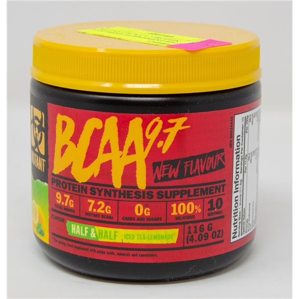 MUTANT BCAA 9.7 PROTEIN SYNTHESIS SUPPLEMENT HALF