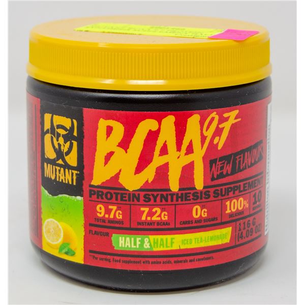 MUTANT BCAA 9.7 PROTEIN SYNTHESIS SUPPLEMENT HALF