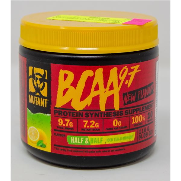 MUTANT BCAA 9.7 PROTEIN SYNTHESIS SUPPLEMENT HALF