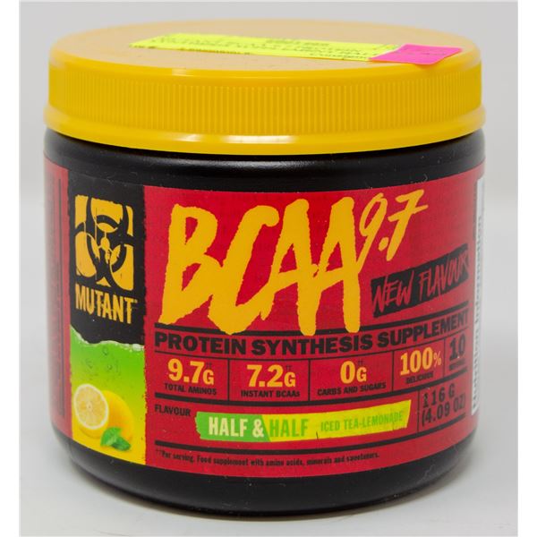 MUTANT BCAA 9.7 PROTEIN SYNTHESIS SUPPLEMENT HALF