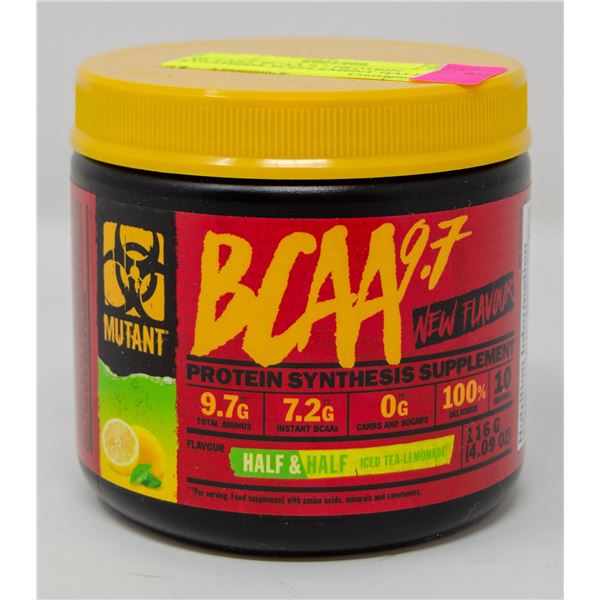 MUTANT BCAA 9.7 PROTEIN SYNTHESIS SUPPLEMENT HALF