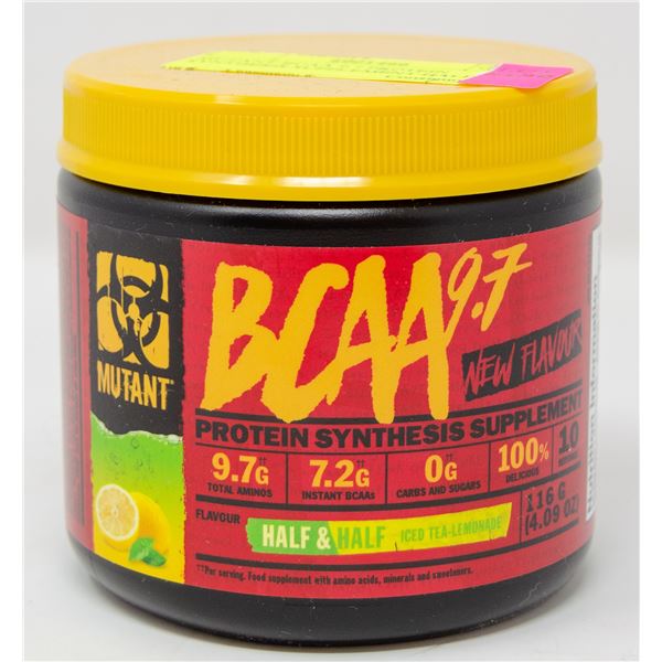 MUTANT BCAA 9.7 PROTEIN SYNTHESIS SUPPLEMENT HALF