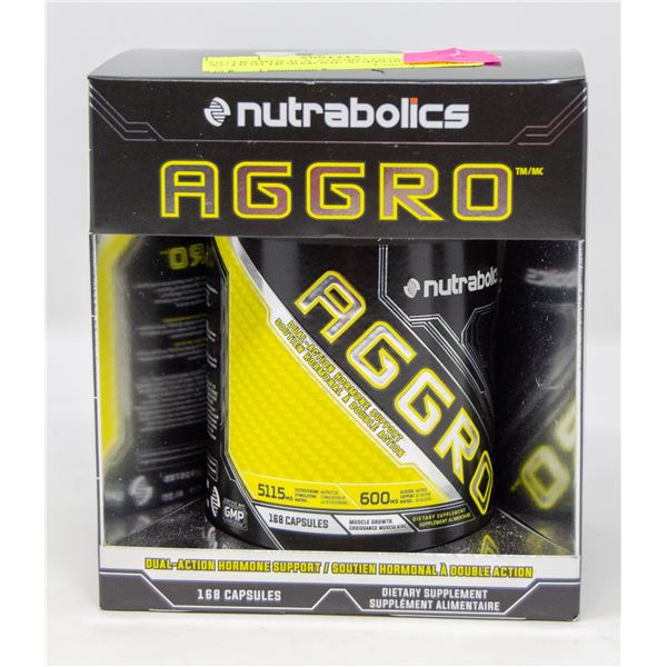 NUTRABOLICS AGGRO DUAL ACTION HORMONE SUPPORT