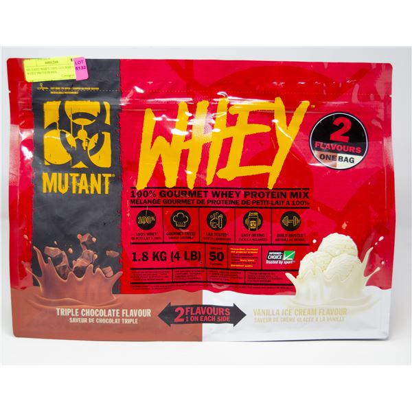 MUTANT WHEY 100% GOURMET WHEY PROTEIN MIX