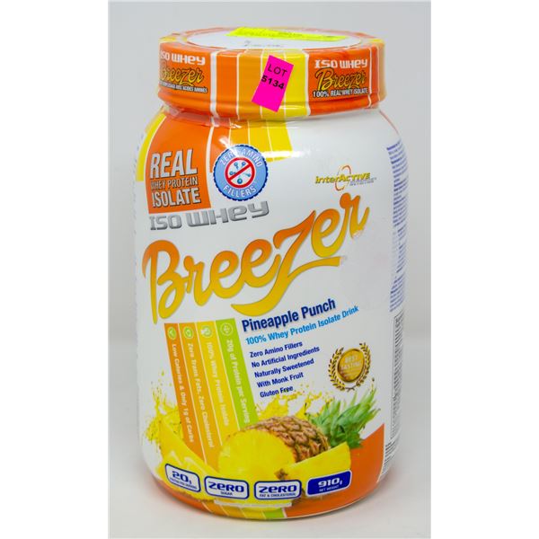 INTERACTIVE ISO WHEY BREEZER 100% WHEY PROTEIN