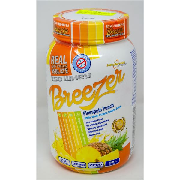 INTERACTIVE ISO WHEY BREEZER 100% WHEY PROTEIN