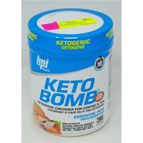 BPI KETO BOMB KETOGENIC CREAMER FOR COFFEE & TEA