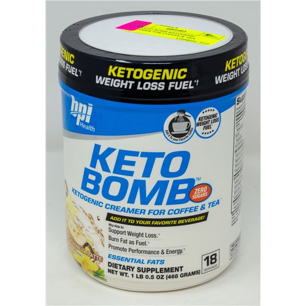 BPI KETO BOMB KETOGENIC CREAMER FOR COFFEE & TEA