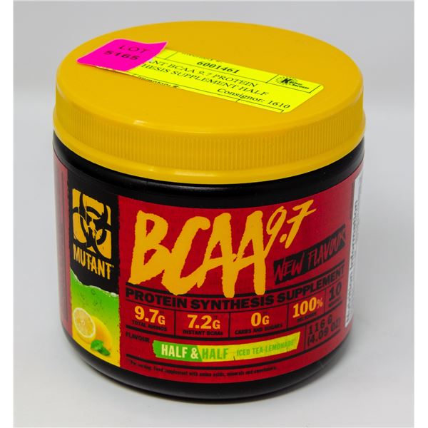MUTANT BCAA 9.7 PROTEIN SYNTHESIS SUPPLEMENT HALF