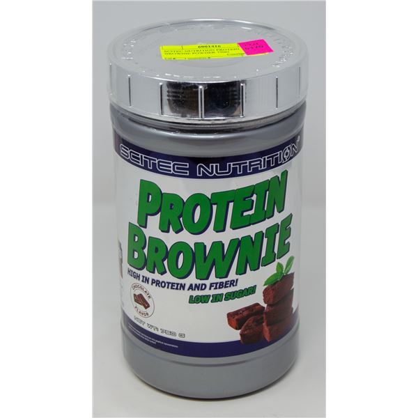 SCITEC NUTRITION PROTEIN BROWNIE POWDER 750G