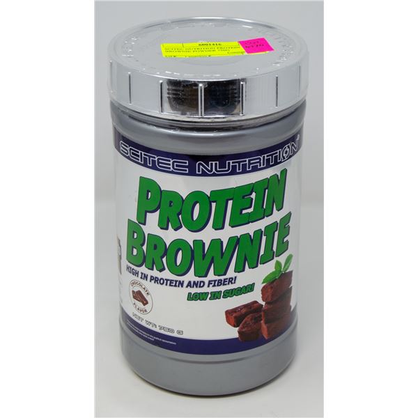 SCITEC NUTRITION PROTEIN BROWNIE POWDER 0.75KG